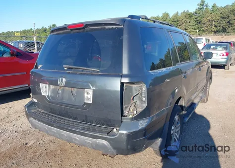 2003 Honda Pilot Ex-L из США, поврежденный, VIN 2HKYF18633H561820